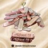 6 Label Akrilik Rosegold