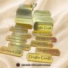 9 Label Akrilik Gold